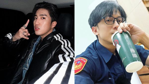 ▲婁峻碩哥哥是警察。（圖／翻攝自Threads／louhaha_kk）