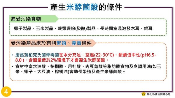 ▲▼彰化縣衛生局稽查21家粿條製造商和餐飲業者，並向民眾提出防毒7大原則。（圖／彰化衛生局提供，下同）