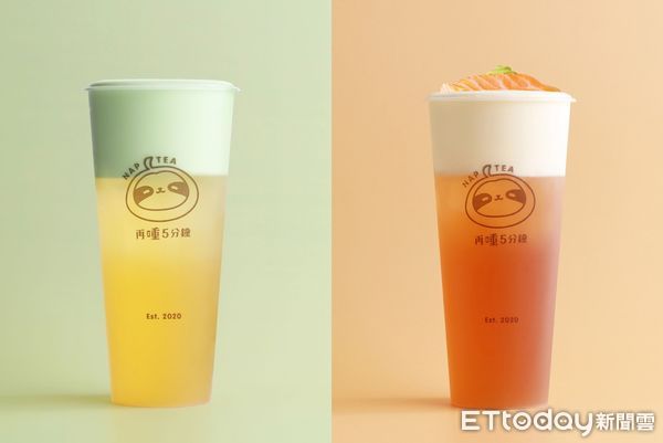 ▲▼「再睡5分鐘X壽司郎」推出最嗆聯名「喝的sushi奶蓋」系列。（圖／再睡5分鐘提供）