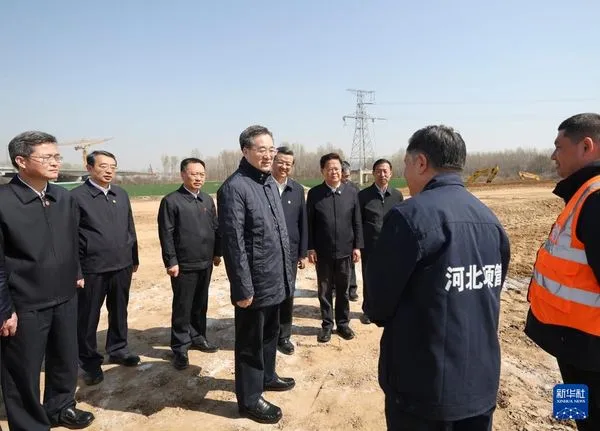 ▲▼  大陸副總理丁薛祥視察河北水災重建工程           。（圖／翻攝 新華社）
