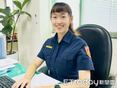 首位台中港警女中隊長！27歲朱宇莉超亮眼　高中是熱舞社幹部