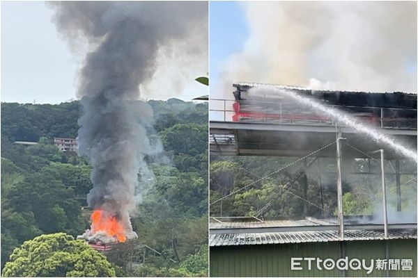 ▲▼新竹鴿舍遭雷擊起火，38隻賽鴿全數身亡。（圖／寶山鄉長邱振瑋提供）