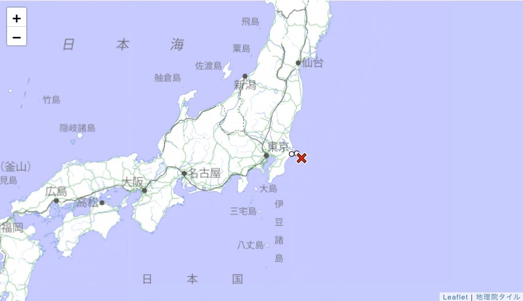 ▲▼日本岩手縣規模6.1地震。（圖／日本氣象廳）