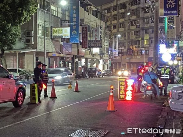 ▲▼酒駕,臨檢,台中。（圖／記者許權毅翻攝）