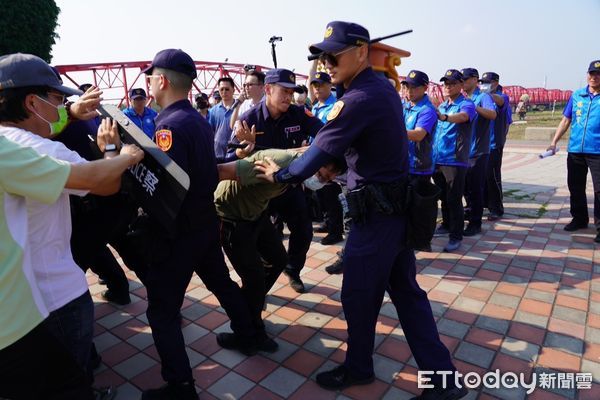 ▲雲林縣警方將於大甲媽遶境期間展現強勢維安作為，並對任何的不法行為當場進行現行犯逮捕，以確保大甲媽祖進香活動的順利進行，保護民眾的安全。（圖／記者蔡佩旻翻攝）