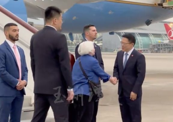 ▲美國財長葉倫二度訪問中國大陸。（圖／翻攝玉淵譚天）
