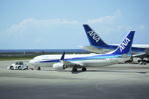 ▲▼日本全日本空輸,那霸機場,沖繩那霸機場。(圖/達志影像/美聯社)