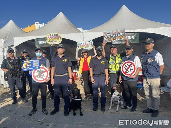 ▲恆春警分局於台灣祭設置機動派出所            。（圖／記者陳崑福翻攝）