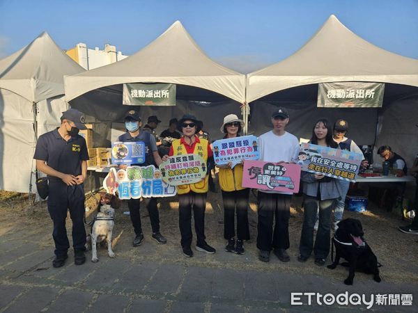 ▲恆春警分局於台灣祭設置機動派出所            。（圖／記者陳崑福翻攝）
