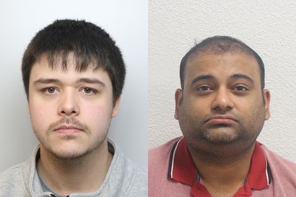 ▲▼英國男子貝克（左）架暗網「散布兒童性虐照」遭重判16年；版主加格（右）被判6年。（圖／取自NCA）