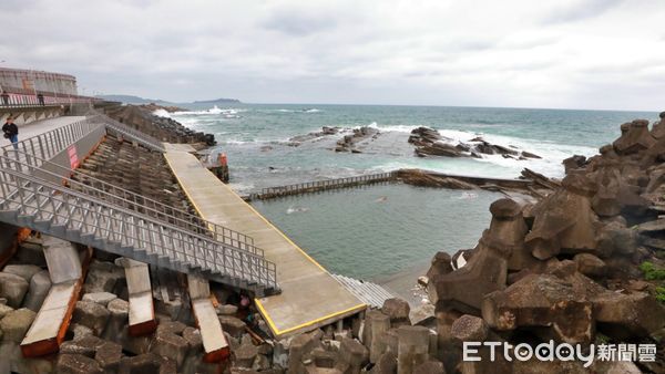 ▲基隆外木山,基隆海興游泳池。（圖／記者郭世賢翻攝）