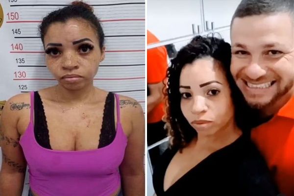 ▲▼巴西34歲加油站女員工黛安（Daiane dos Santos）持剃刀切斷和39歲男友吉伯托（Gilberto Nogueira de Oliveira）的陰莖。（圖／翻攝自X、巴西媒體）