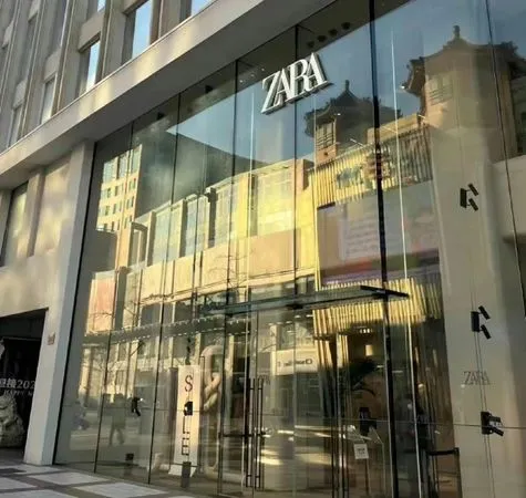 ▲▼ ZARA「線上」發力，網路營收大增            。（圖／翻攝 微博）