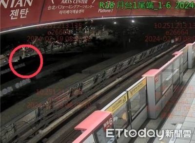 捷運劍潭站機房2度遭塗鴉...警逮2嫌　外籍男認了