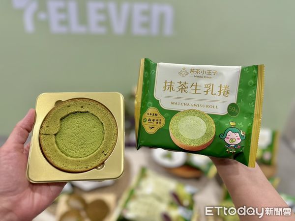 ▲▼7-ELEVEN即日起推出宇治抹茶季，使用日本進口森半製茶所的宇治抹茶，並與京都府宇治市吉祥物「茶茶小王子」聯名合作，本次共開發6款獨家新品。（圖／記者周姈姈攝）