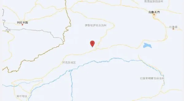 ▲▼中國新疆地區深夜發生5.6級地震！多地有震感。（圖／翻攝自微博）