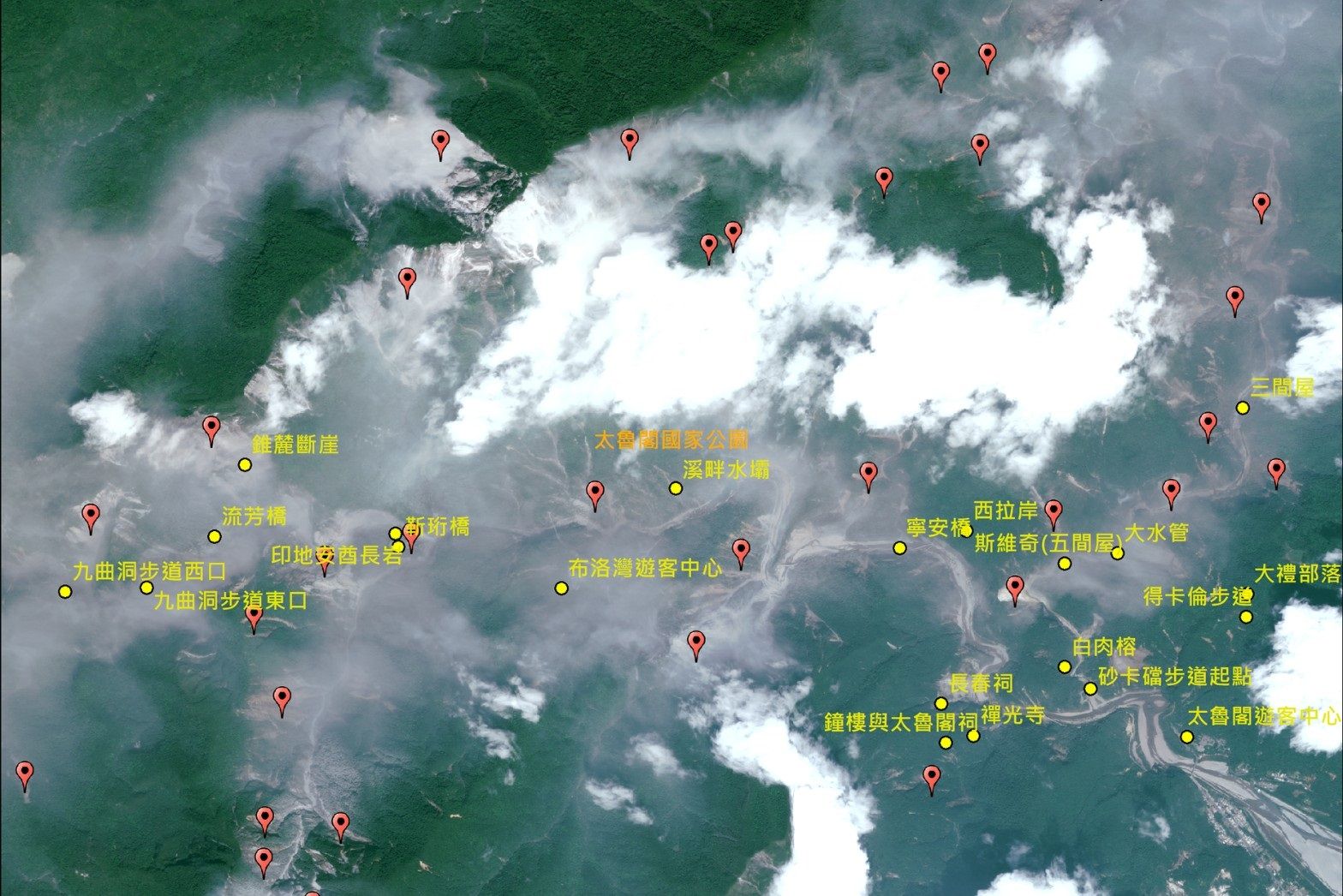 ▲▼中央大學太遙中心衛星遙測守護台灣，協助花蓮地震調查與救災。（圖／中央大學提供）