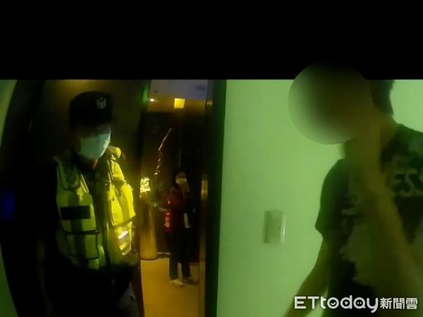 ▲▼詐欺男子躲在旅館逃生梯間仍被逮，3天後，警方在同地點再抓2名毒蟲。（圖／民眾提供，下同）