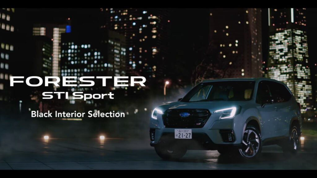 ▲日規Forester STI Sport Black Interior Selection特仕版  。（圖／翻攝自Subaru）