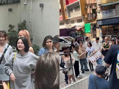 小S香港錄節目！　民眾手機搶拍「真實狀態」現形…化妝師見證