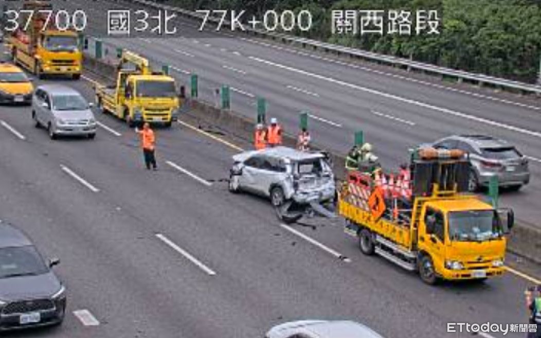 快訊／國道3號北向關西段事故！自小客追撞緩撞車　波及大貨車 | ETtoday社會新聞 | ETtoday新聞雲