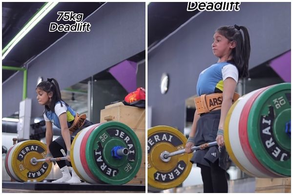[新聞] 印度9歲「最強壯女孩」舉起3倍體重！