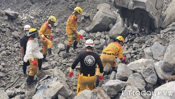 ▲▼             中和礦區蕭姓礦工遺體尋獲。（圖／記者黃彥傑翻攝）