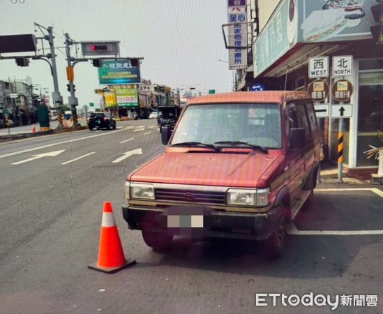 ▲枋寮警台一線建興路口車禍             。（圖／記者陳崑福翻攝）