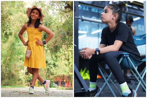 ▲▼印度9歲女童阿爾希婭（Arshia Goswami）體重25公斤卻能硬舉75公斤重。（圖／翻攝自IG／fit_arshia）