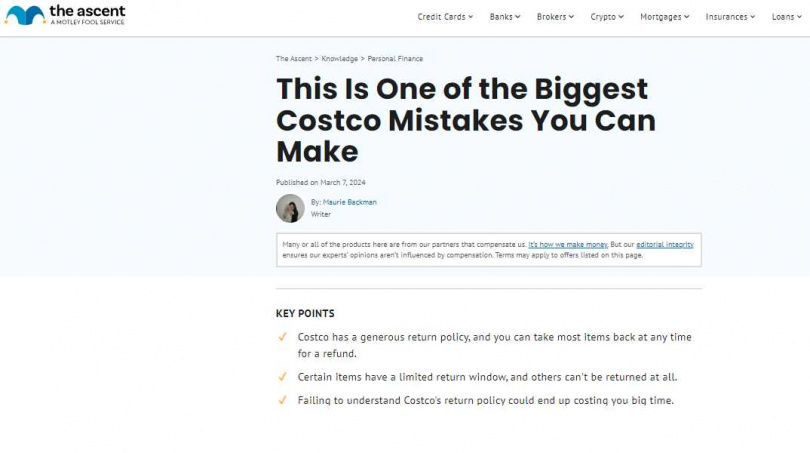 什麼都可以退？Costco退貨太多次　理財作家曝光下場