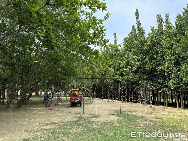 ▲元老級裝置藝術《秘鏡》功成身退，台南山上花園水道博物館將迎來新裝置。（圖／記者林東良翻攝，下同）