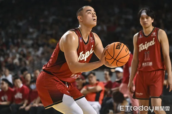▲▼T1聯盟新北中信特攻與臺北台新戰神共同主辦「攻戰大巨蛋」雙北反毒籃球賽，臺北戰神孫思堯。（圖／記者李毓康攝）
