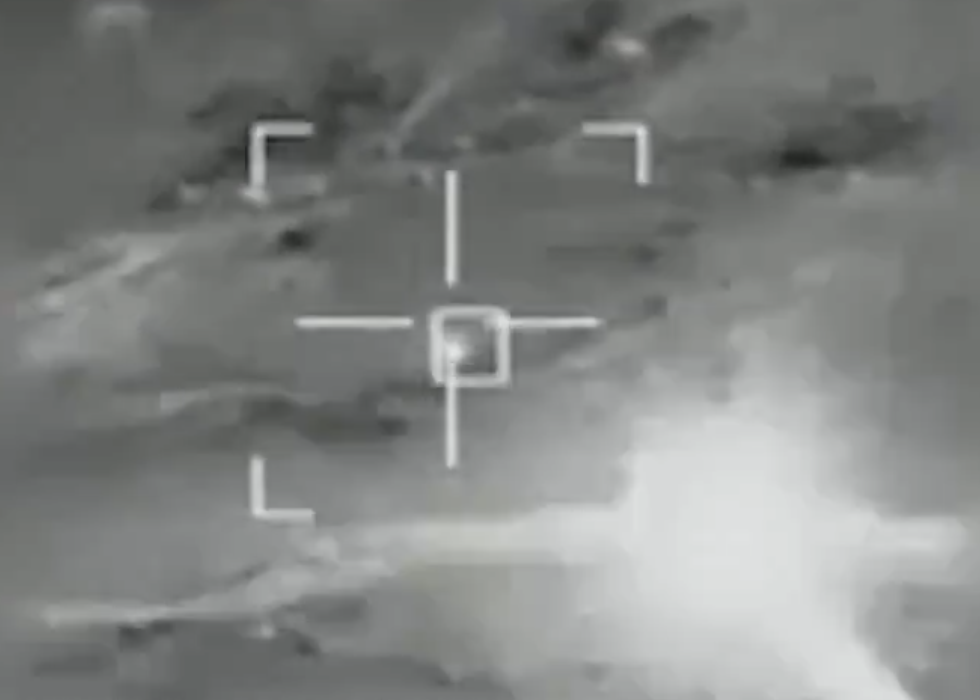 ▲▼ 以色列攔截伊朗飛彈無人機 第一視角畫面曝光。（圖／翻攝自X@IDF）