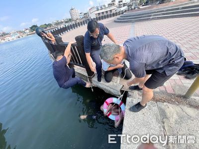 台南「溺水熱區」再傳男子落水　遊船急拋救生圈聯手警消救人