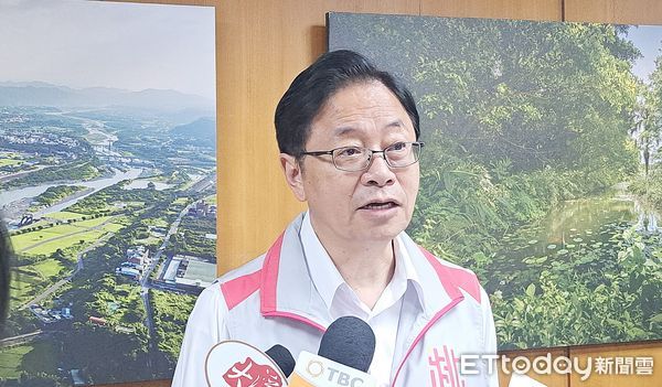 ▲桃園市長張善政今天受訪時針對昨天桃園三度跳電時直批蔡政府能源政策「荒腔走板」。（圖／記者沈繼昌翻攝）