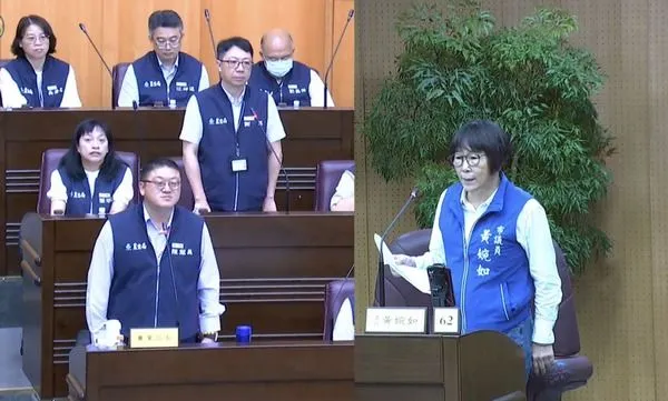 ▲石門水庫水位直直落，桃園議員憂農灌受影響