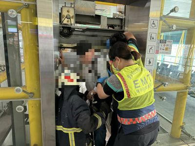 恐怖電梯又出包！3人受困30分鐘　台鐵員林站：昨天才保養