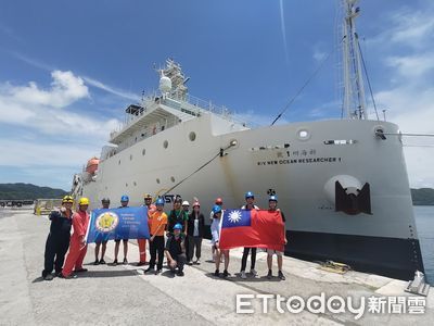 間隔30年！新海研1號完成跨國首航帛琉　研究氣候變遷與地震機制