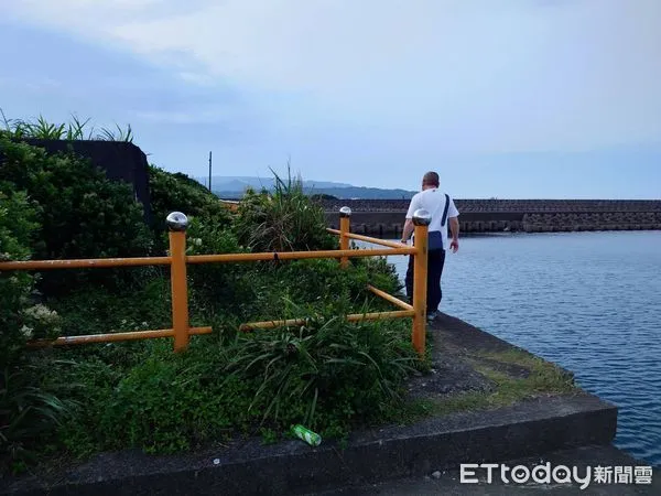 ▲▼鍾男不明原因陳屍核二廠出海口             。（圖／記者郭世賢翻攝）