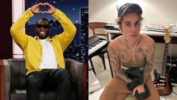 ▲小賈斯汀被猜也曾遭吹牛老爹侵犯。（圖／翻攝自Instagram／diddy、justinbieber）