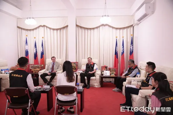 ▲奧地利商務代表辦事處代表拜會花蓮縣政府，就永續、綠能、廢水處理相關議題進行交流、尋求合作機會。（圖／花蓮縣政府提供，下同）