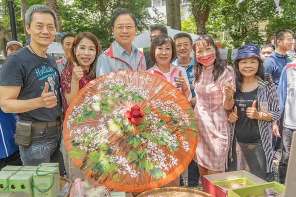 ▲2024桃園桐花祭，推出「953賞桐攻略」