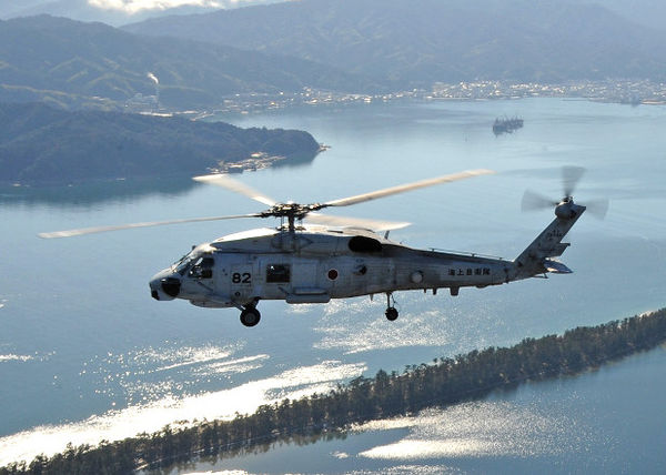 ▲▼日本海上自衛隊直升機連2架墜海。（示意圖為同型直升機／翻攝X）