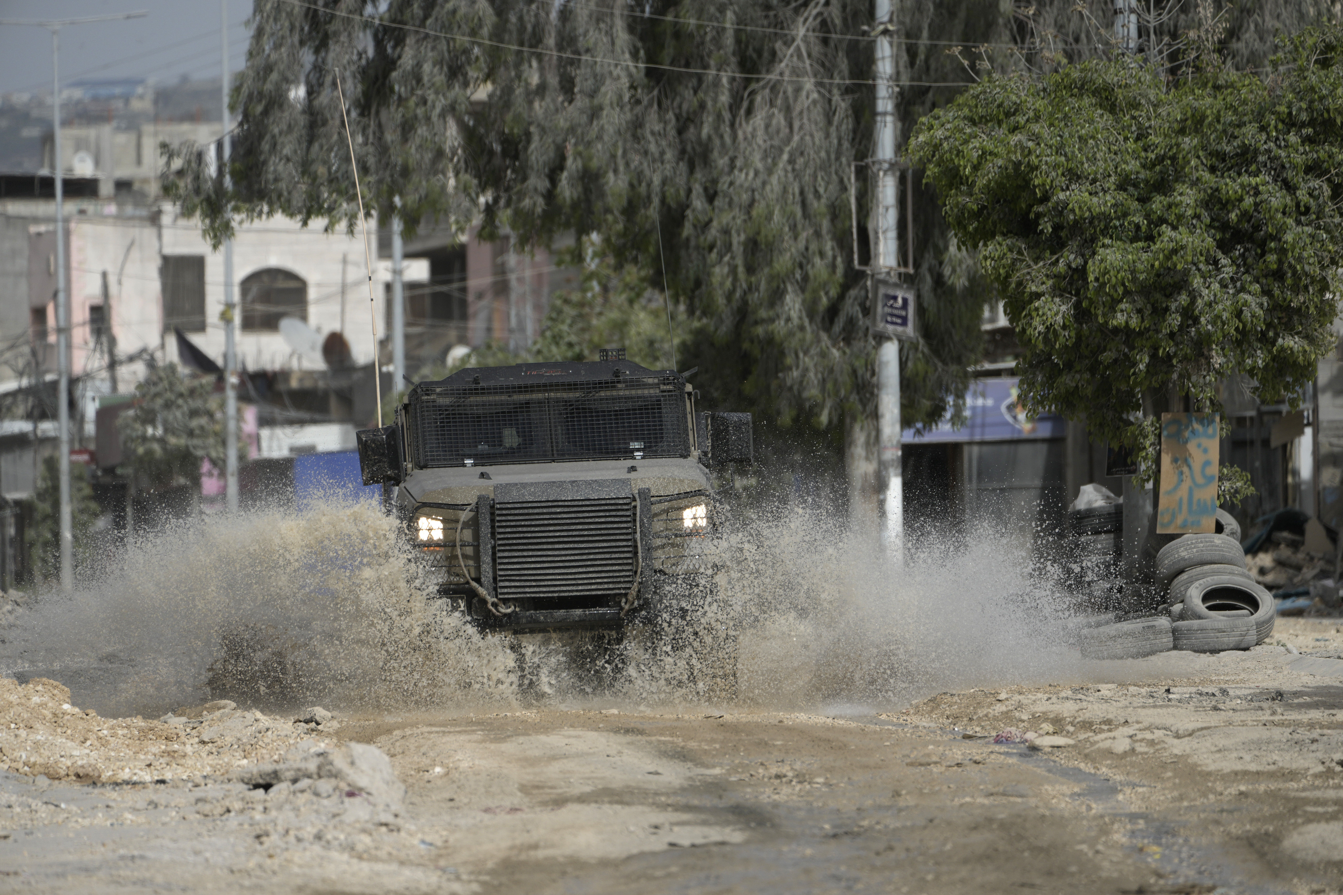 ▲▼以色列軍隊20日襲擊約旦河西岸（West Bank），造成至少14名巴勒斯坦人死亡。（圖／達志影像／美聯社）