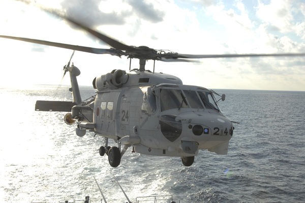 ▲▼ 日本海上自衛隊SH-60K直升機 。（圖／達志影像／美聯社）