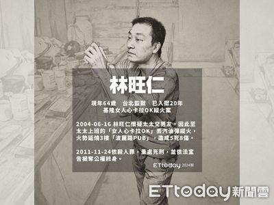 林旺仁病逝未等到槍決!2004年縱火奪5命 台灣死刑犯剩34人