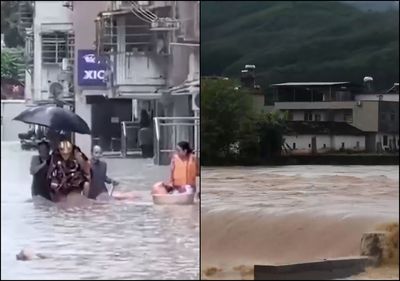快訊／廣東連日強降雨「已4死、10失聯」　多地山洪爆發、市區淹水