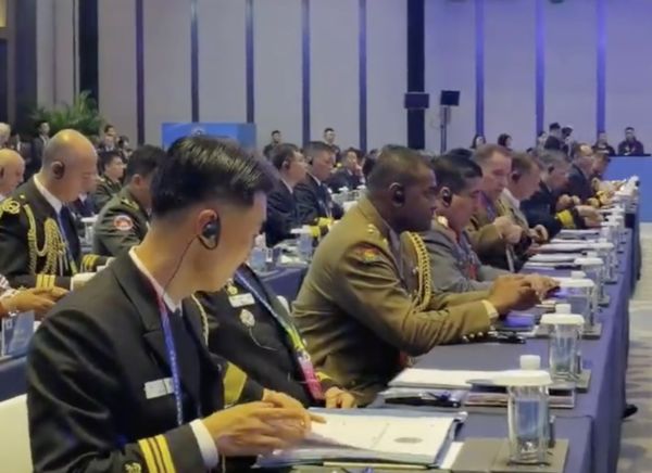 ▲西太平洋海軍論壇第19屆年會開幕，29國海軍代表出席。（圖／翻攝新浪軍事）