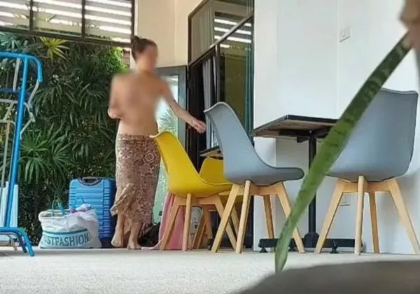 ▲▼葡萄牙一名女子在普吉島袒胸露乳地走來走去，為當地人帶來困擾。（圖／翻攝自Facebook）