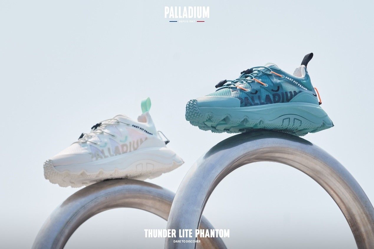 Palladium,時尚軍靴,Gorpcore,機能,防曬,防水,閃電鞋（圖／品牌提供）